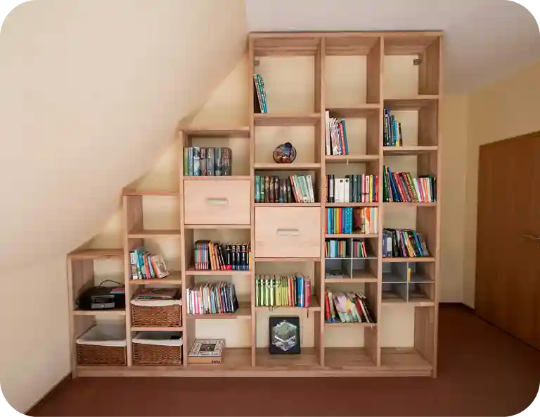 Custom Shelving and Storage Solutions