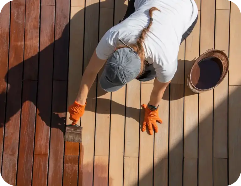 Deck and Fence Painting